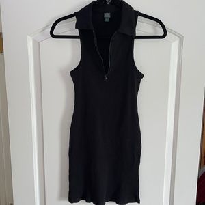 Wild Fable Quarter Zip Mini Dress